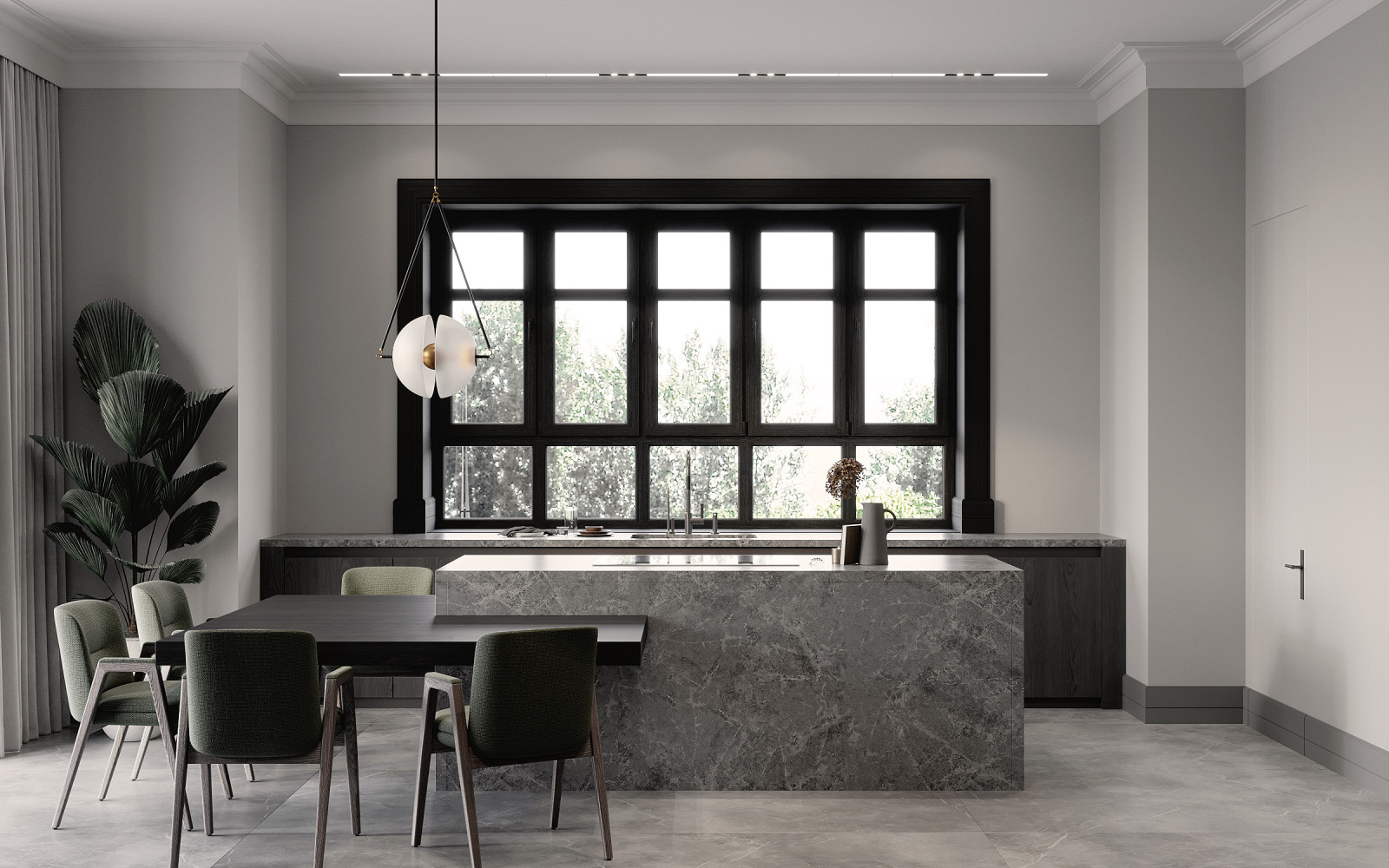 Загородный дом в пос. Монтевиль – 920 кв.м.