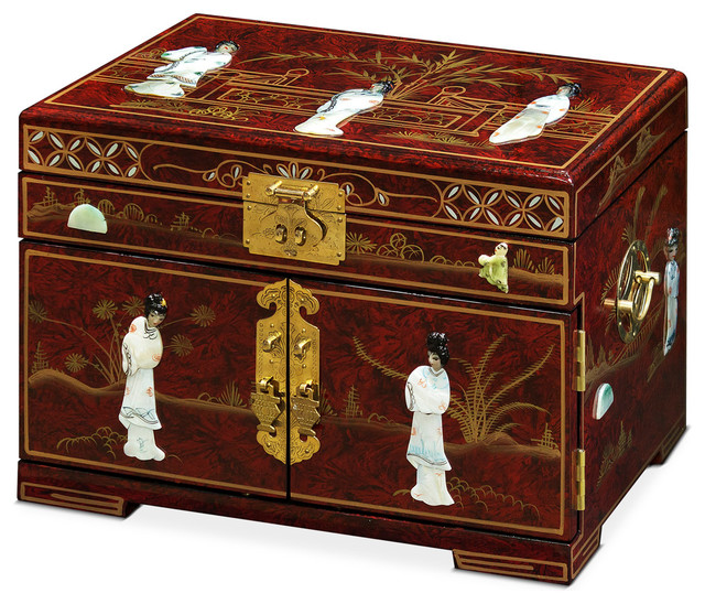 oriental jewelry box