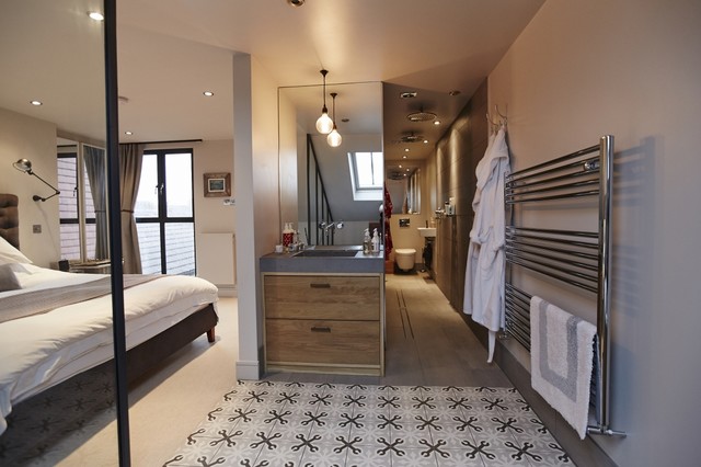 BALHAM LOFT CONVERSION contemporary-bedroom