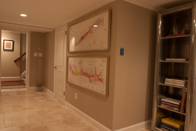 Wine and Limestone Wonderland contemporary-hallway-and-landing