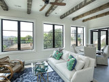 Transitional Sunroom by 2 Design Group