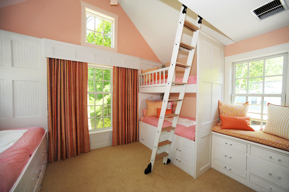 Photo of a beach style kids' room in Other.