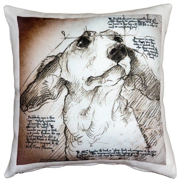 outdoor pillows with dogs