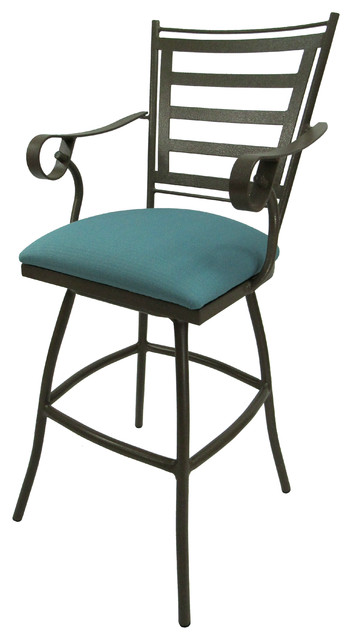 Outdoor Patio Bar Stool 30 Jenna Beige Frame Traditional Outdoor Patio Bar Stool 30 Jenna