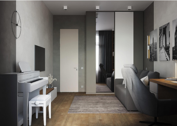 Визуализации действующего проекта в ЖК Сильвер