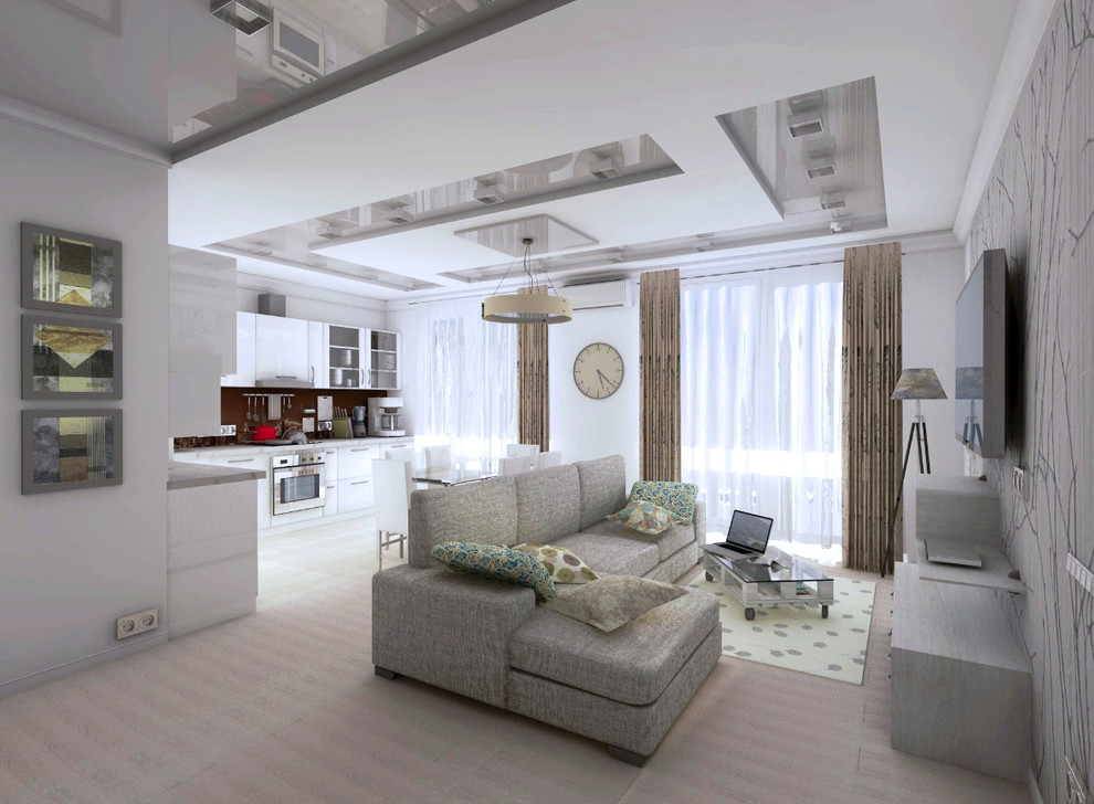 Дизайн квартиры №168 100кв.м в ЖК "Триумф", Г.Сочи, ул. Кирпичная 2.