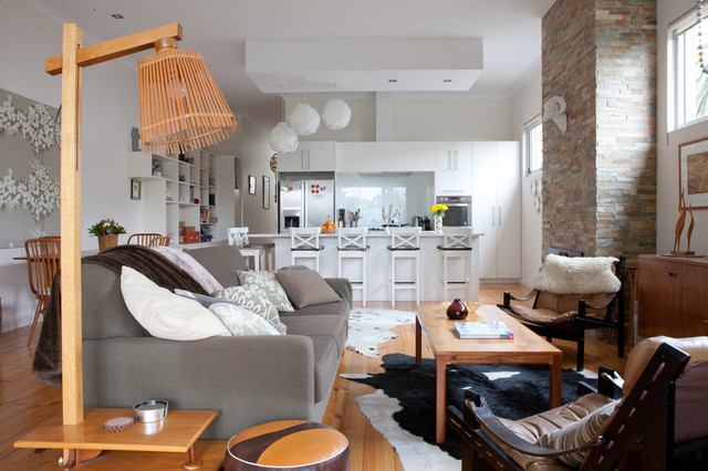 C&E House - One Small Room Design eclectic-living-room