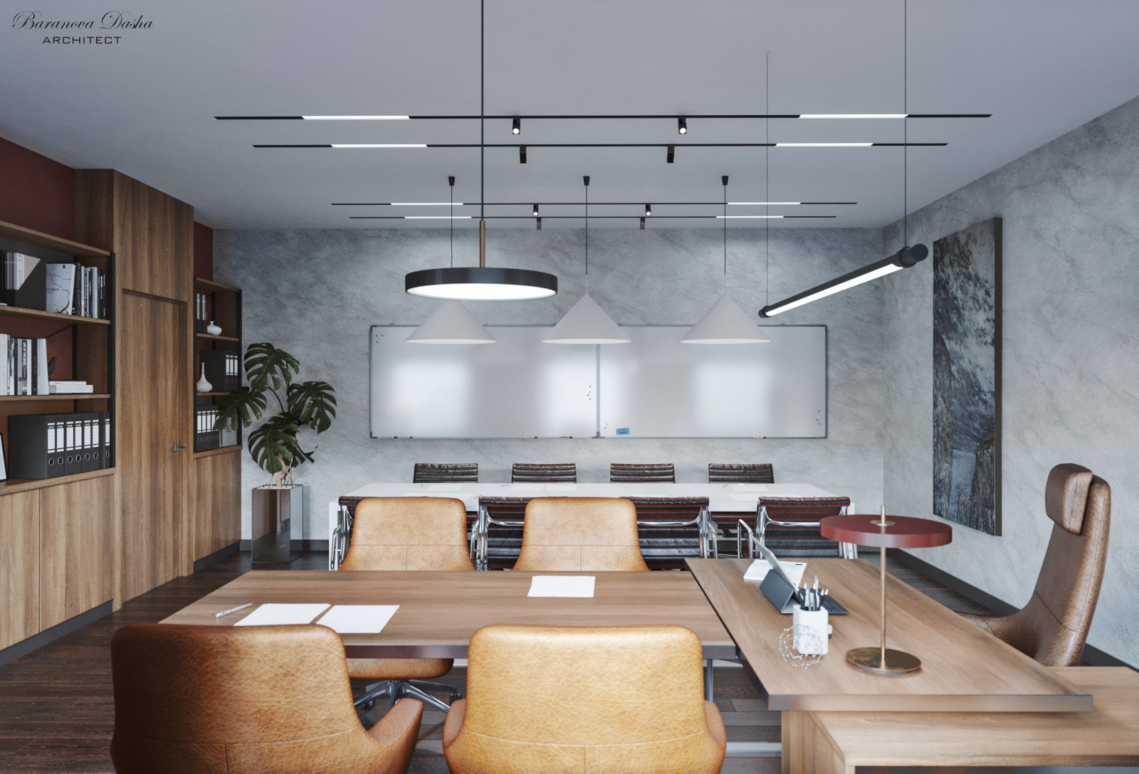 Интерьеры офиса строительной компании