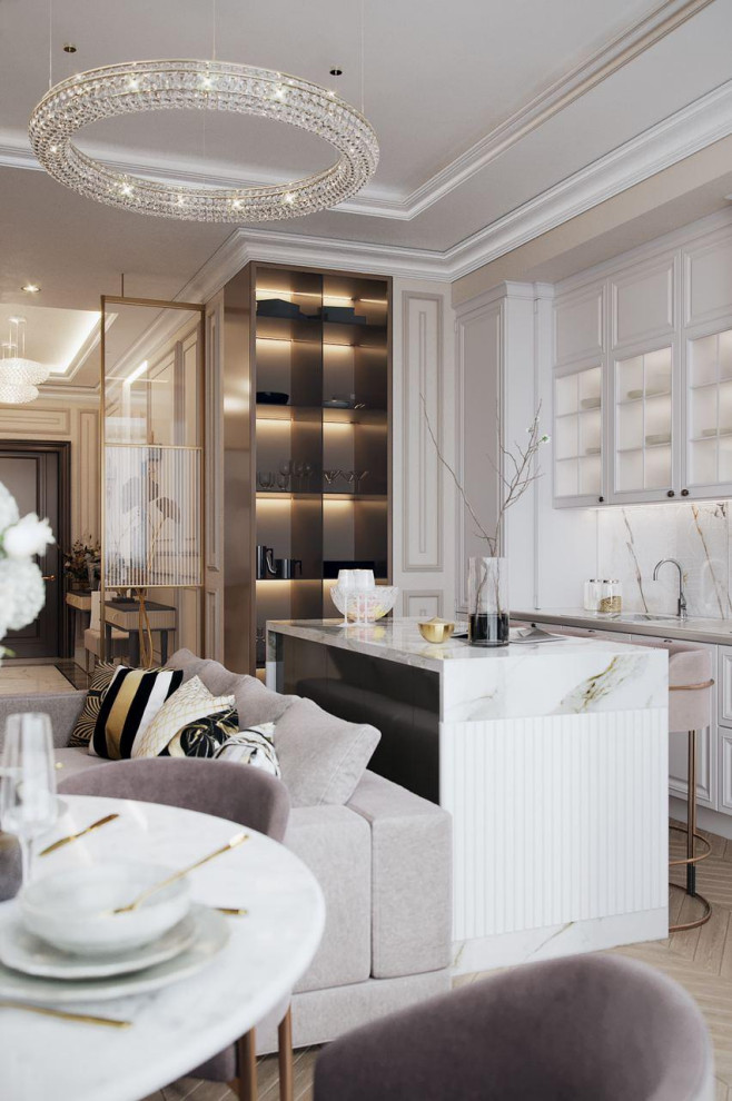 ЖК Событие, 3 комнаты, 104 м²