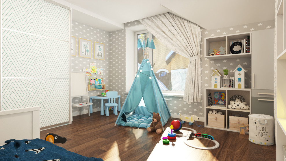 Детская комната для мальчика в частном доме LYAPIDO