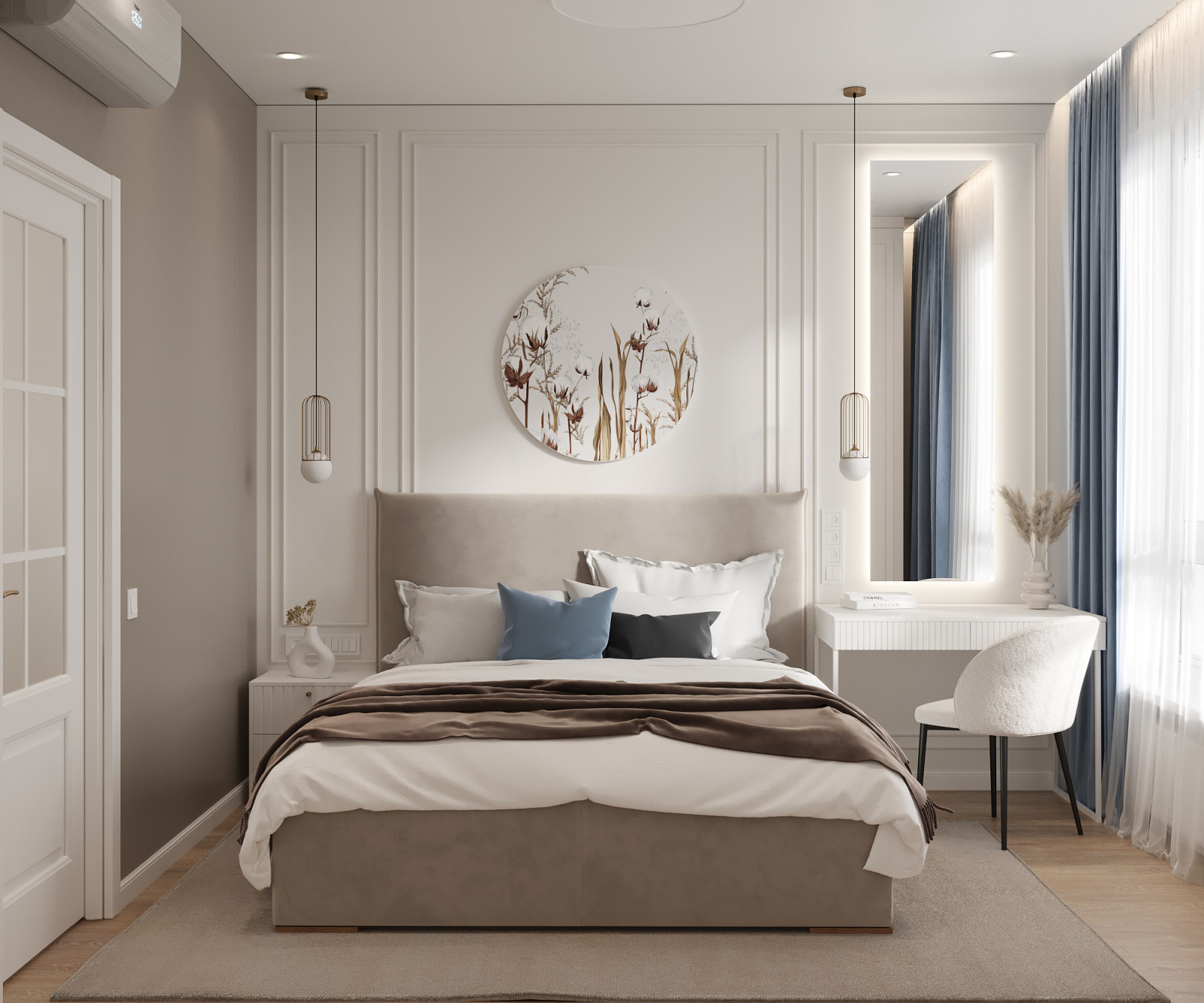 Проект квартиры для молодой девушки