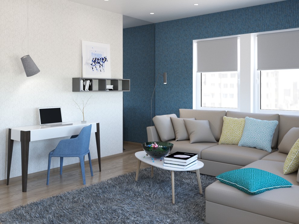 Двухкомнатный модуль в стиле Контемпорари