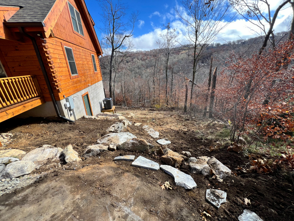 Cozy Rustic Cabin Grading