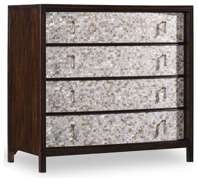 Hooker Furniture Mother Of Pearl Chest Transitional Dressers