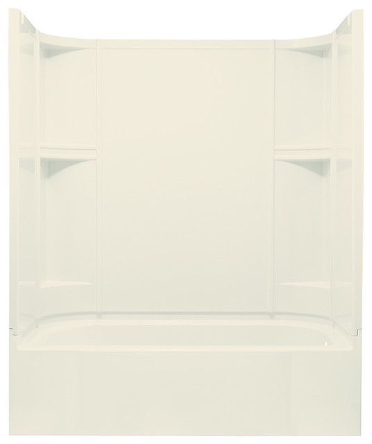 Sterling Accord 74"x30"x60" Vikrell Tub/Shower Contemporary Shower