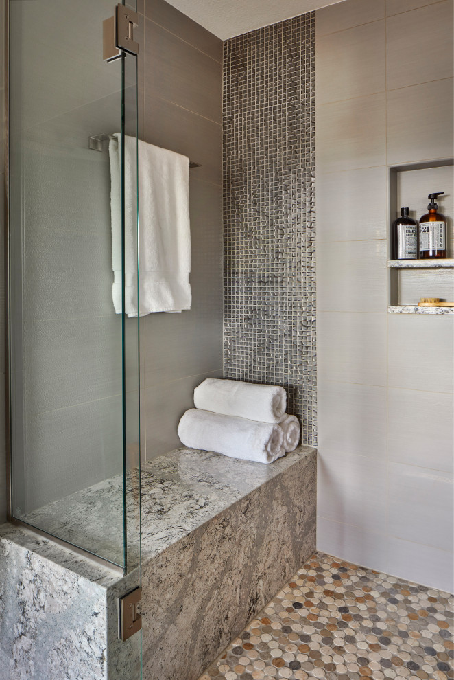 Bathroom - transitional bathroom idea in Denver