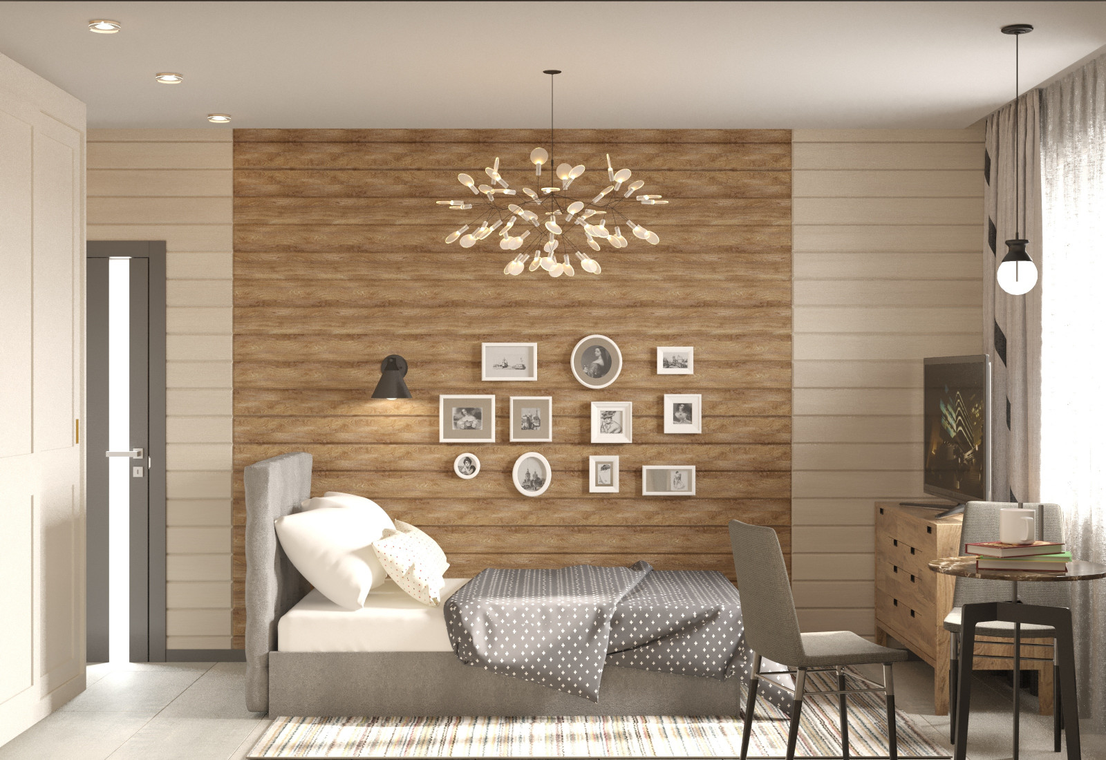 Проект загородного каркасного дома