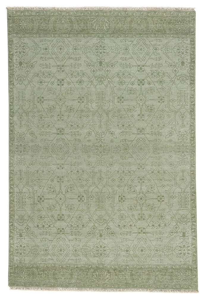 Capel Biltmore Barrier 1110-200 Rug, Thyme, 7'6"x9'6"