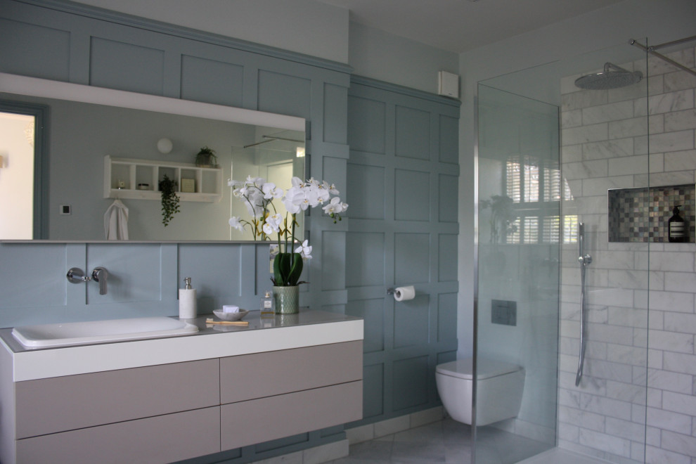 Muswell Hill elegant bedroom,  bathroom, dressing room refurbishment