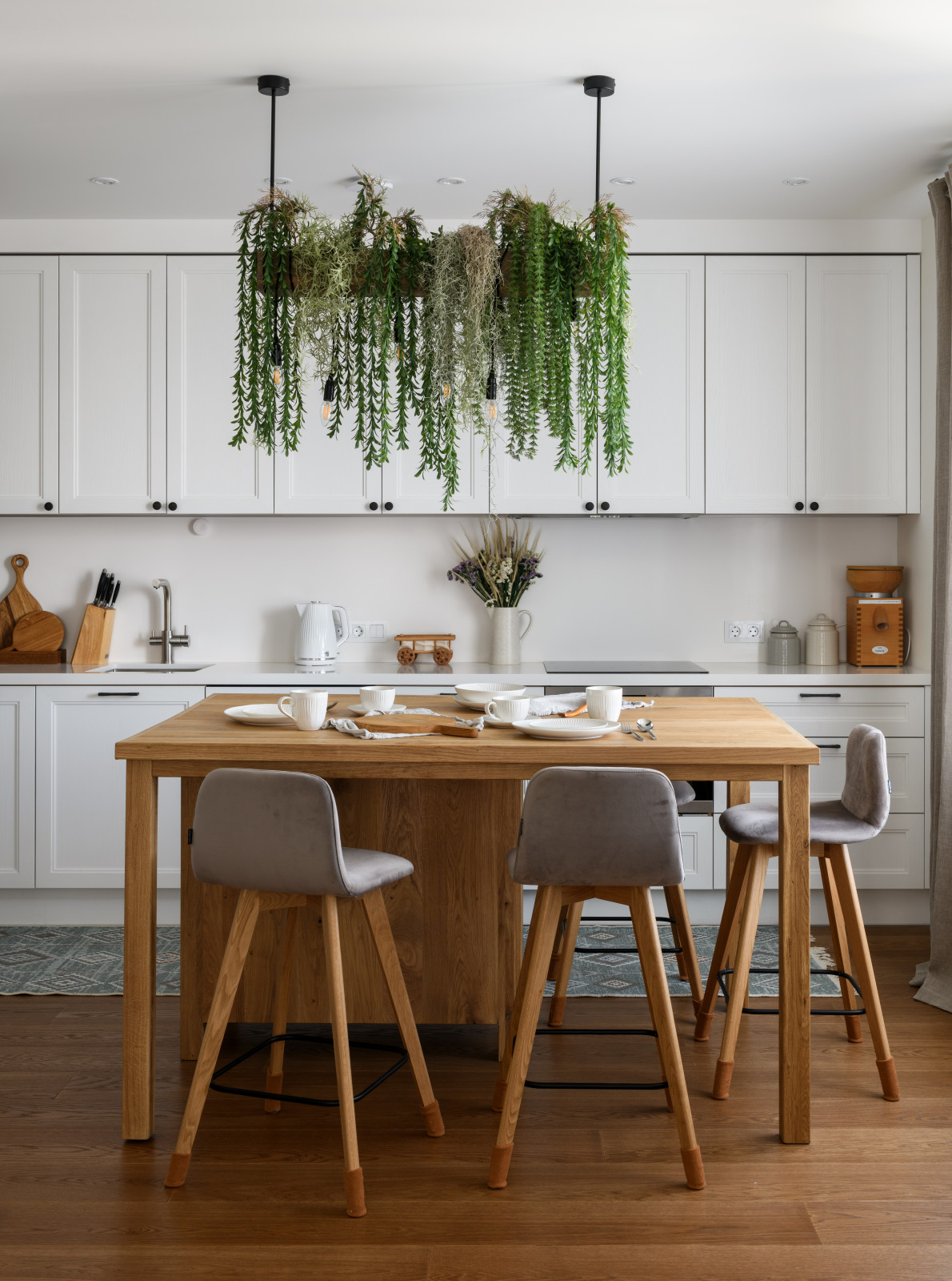 Деревенский сканди в городской квартире