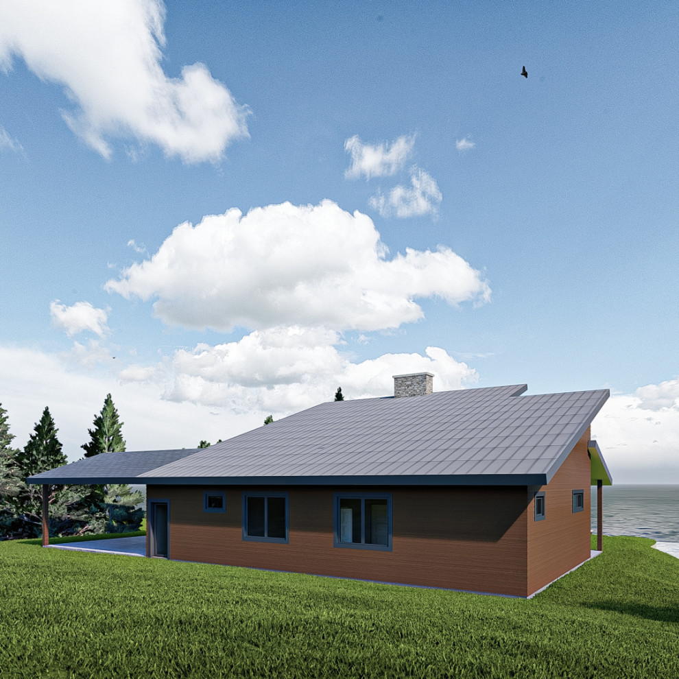 Modern Lakefront Oasis