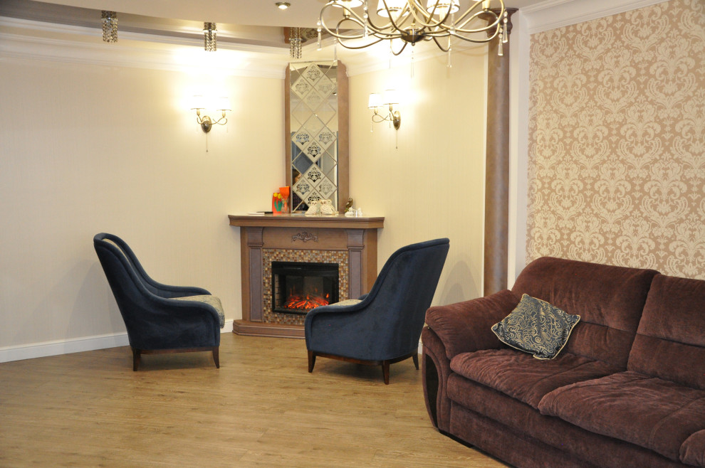 Дизайн квартиры в стиле современная классика