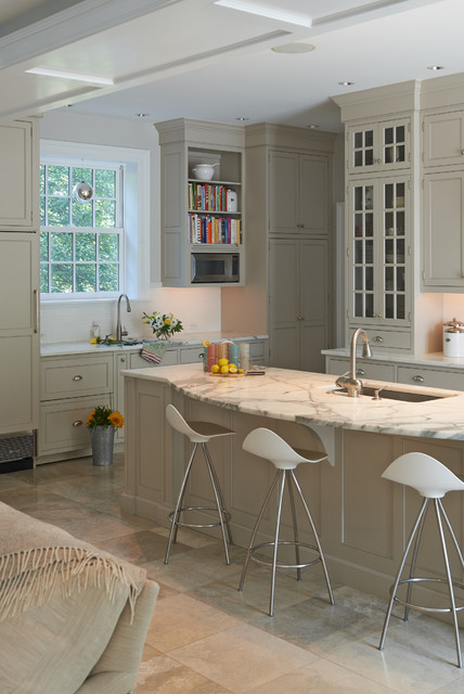 Open Floor Plan Kitchen - Traditional - Kitchen - Baltimore - by Prevo Cabinetry