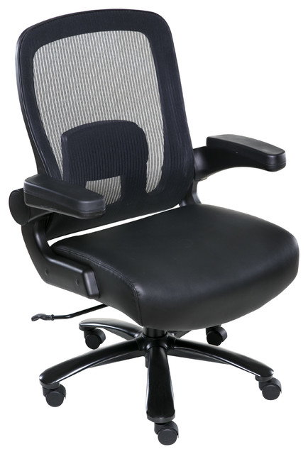 Onespace Taft Mesh Back Oversize Executive Chair Black
