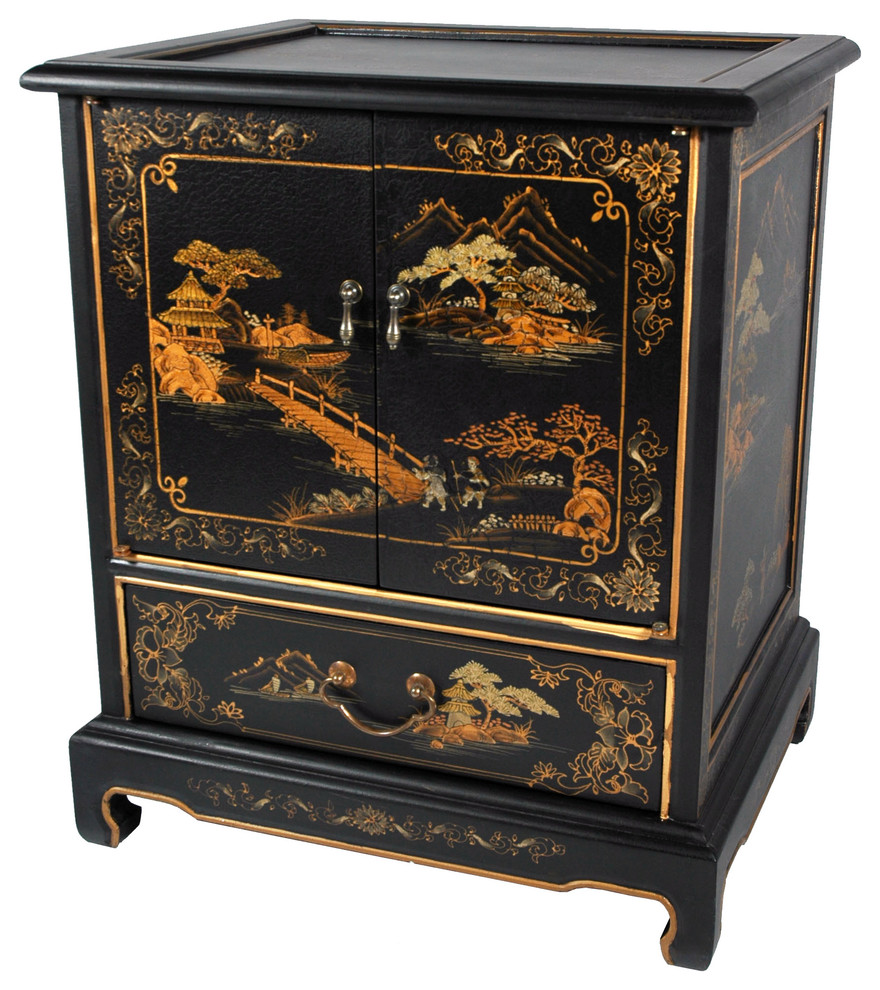 Japanese End Table Asian Side Tables And End Tables by Oriental