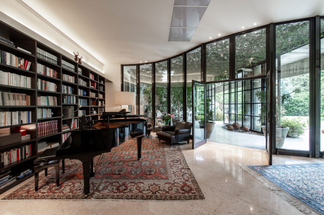 Loft in Milan eklektisk-vardagsrum