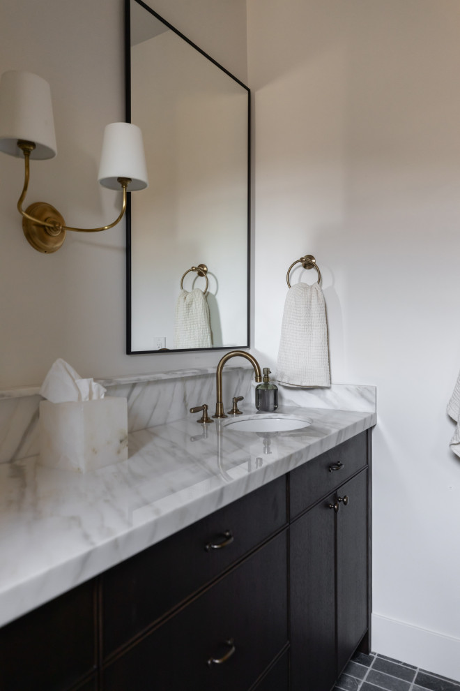Inspiration for a transitional home design remodel in Phoenix
