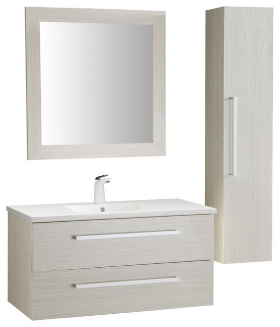 Conques 39 X 20 Bathroom Vanity Set, Vanity Set With Mirror For Bathroom
