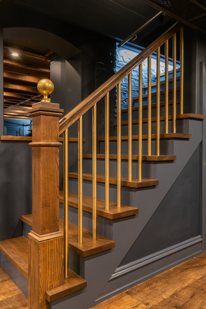 Inspiration for a staircase remodel in Philadelphia