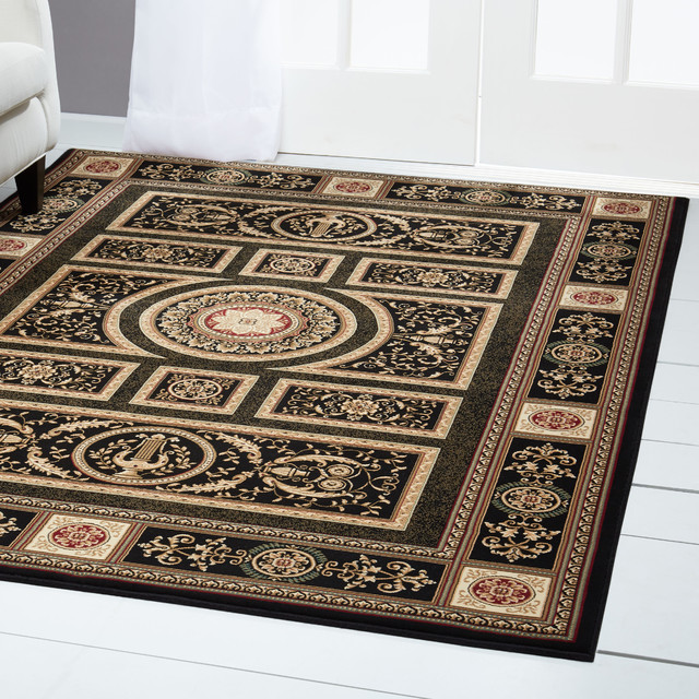 Regency Area Rug, 23"x43" Victorian Area Rugs by Home Dynamix Houzz