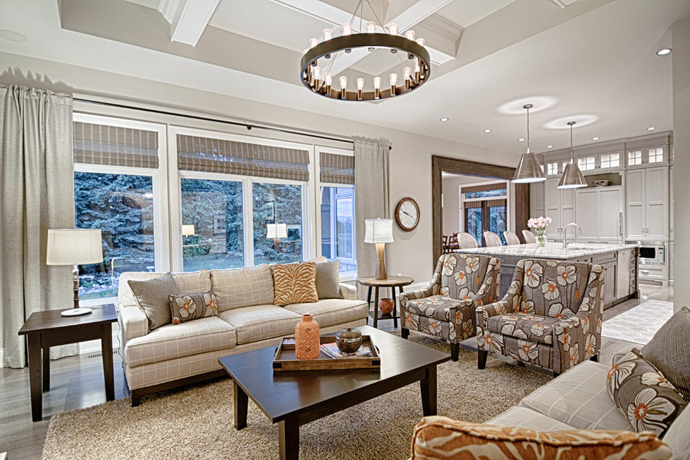 Home design - transitional home design idea in Calgary
