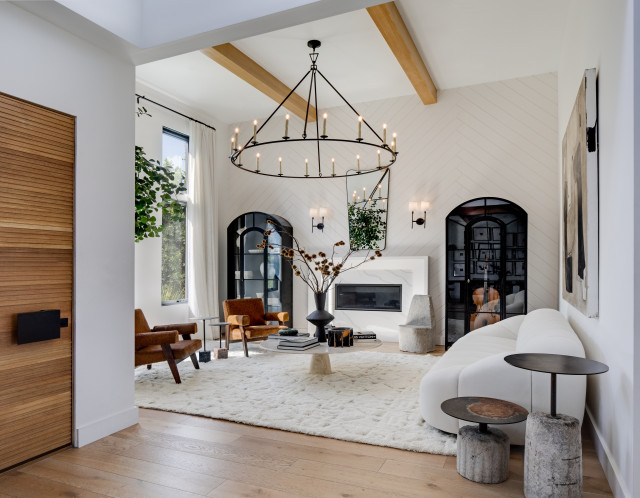 Green Meadow contemporain-salon