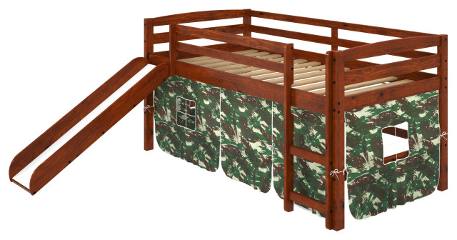 camo loft bed
