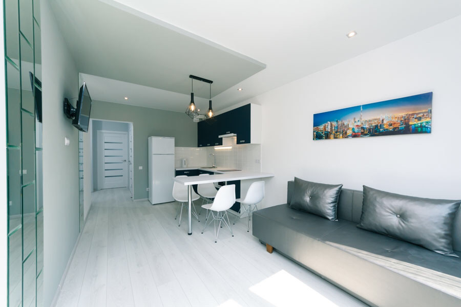 Двухкомнатная квартира в современном стиле