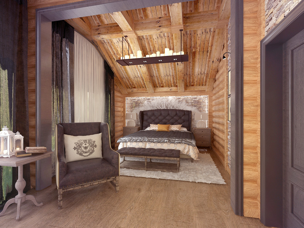 Лесной домик в стиле кантри