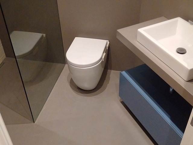 Casa Vecchia Milano "moderna" minimalistisch-badezimmer