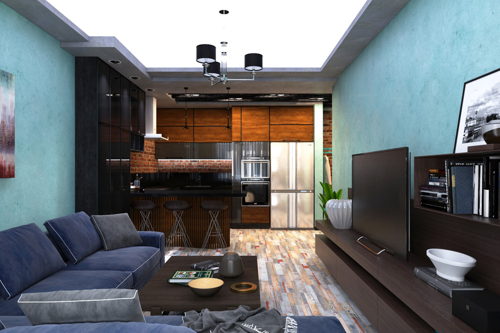 Интерьер холостяка в г. Краснодаре