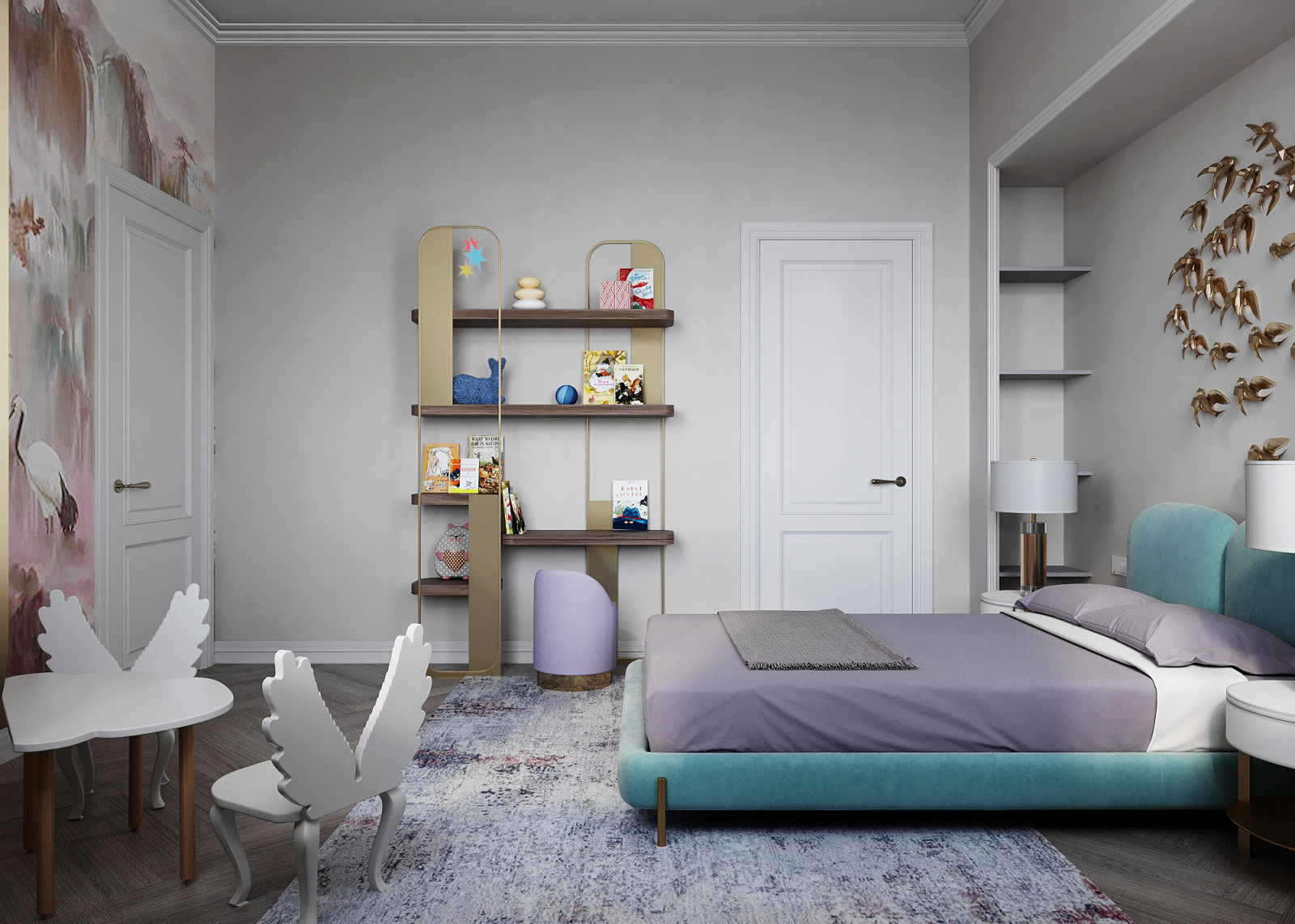 Детская с ласточками