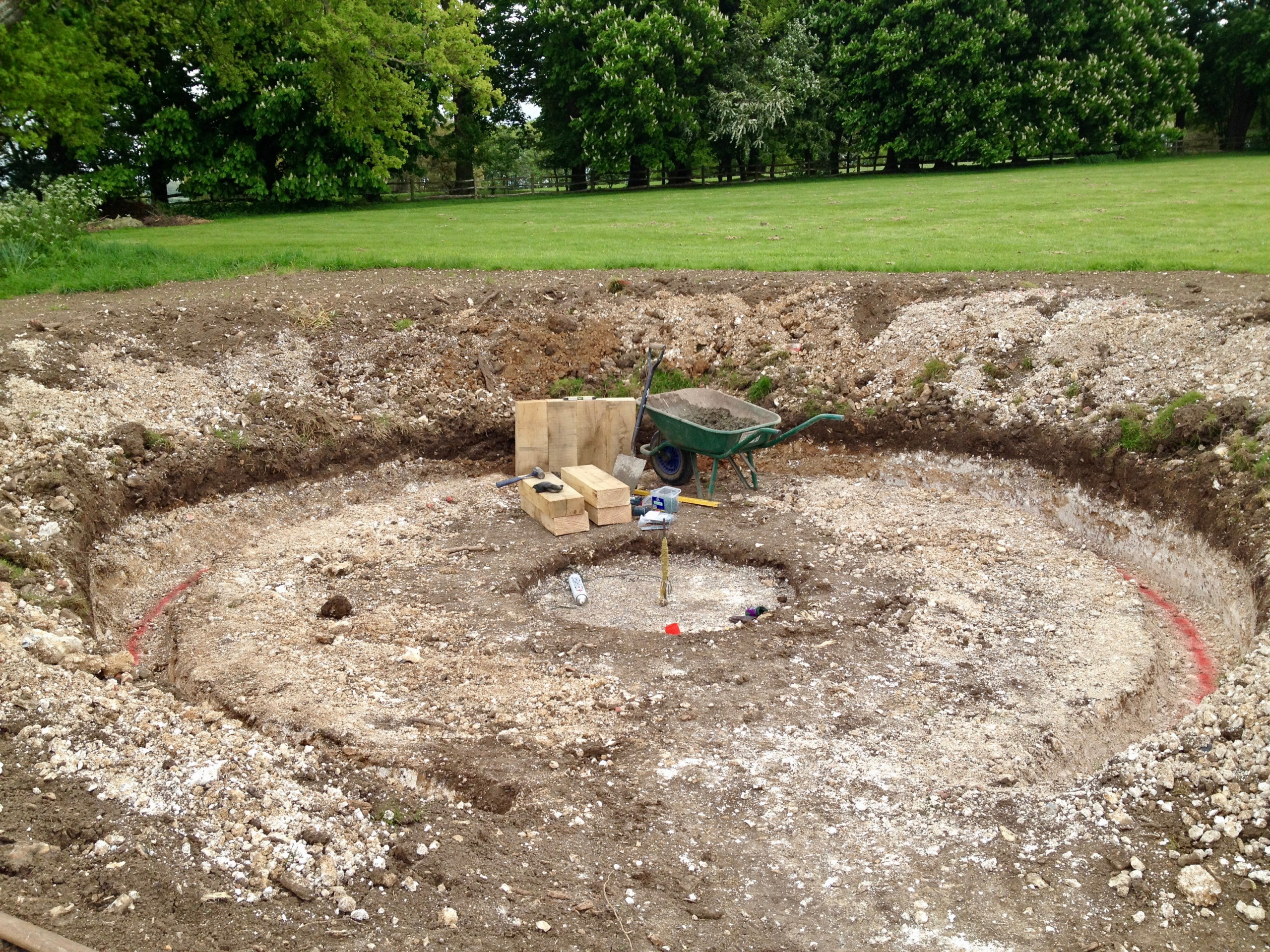 Fire Pit with Seating