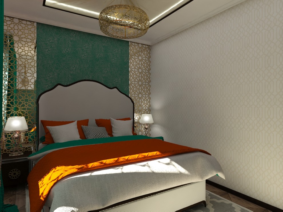 Спальня в стиле "Арабская неоклассика"
