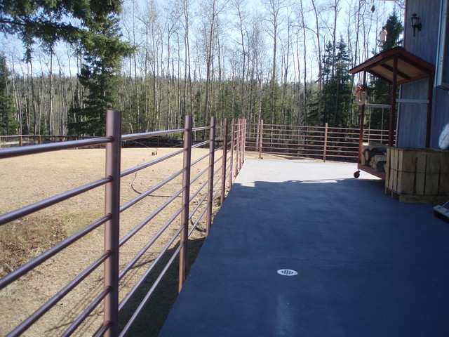 Patio-Deck railing contemporary-terrace