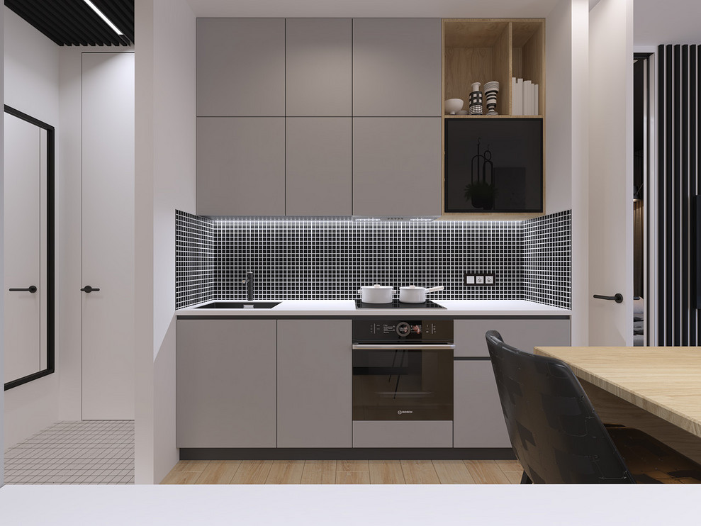 MONOHROM. Апартаменты в ЖК "АРТ".