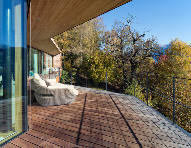 casa privata a Velturno contemporary-deck