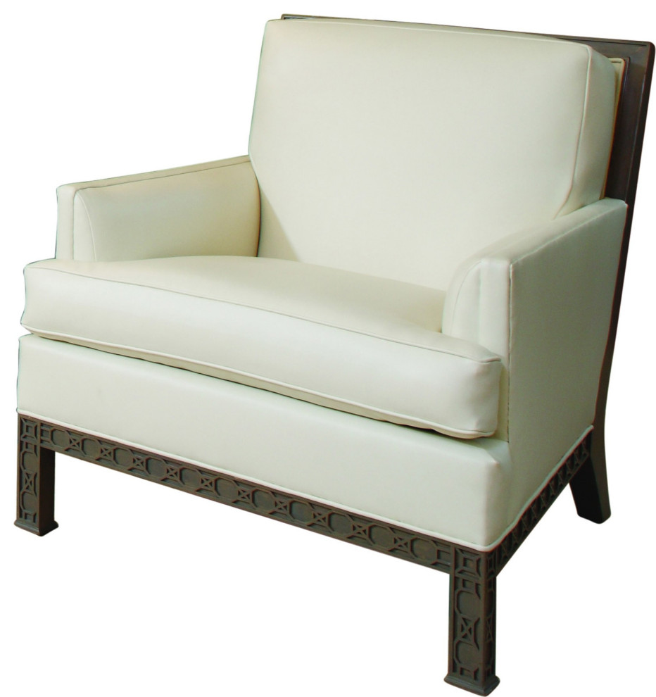 Dickinson Club Chair Traditional Armchairs And Accent Chairs by