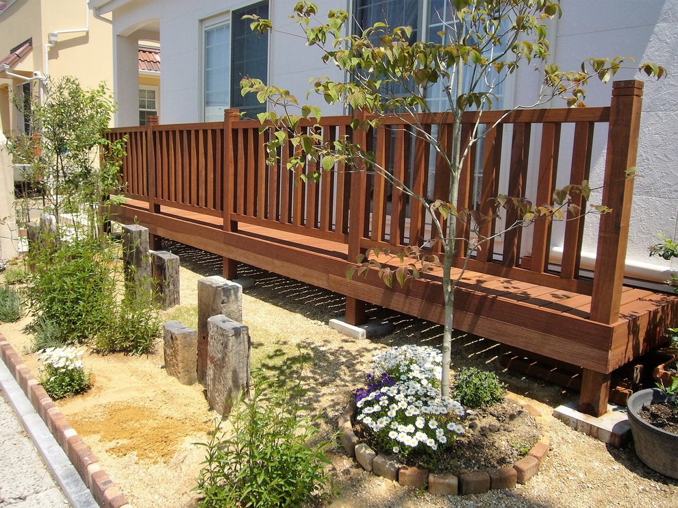 ウッドデッキガーデニング ズ Modern Deck Kyoto By Gazon ガゾン Houzz