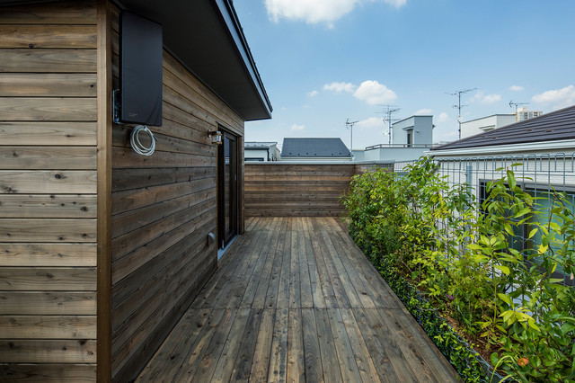 木と樹の家 小日向 Contemporain Cuisine Tokyo Par Archiatelierma株式会社